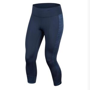 Pearl Izumi Studio 3/4 Cycling Tights Navy/Navy Phyllite Women's Size M